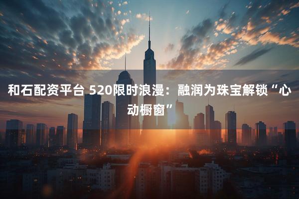 和石配资平台 520限时浪漫：融润为珠宝解锁“心动橱窗”